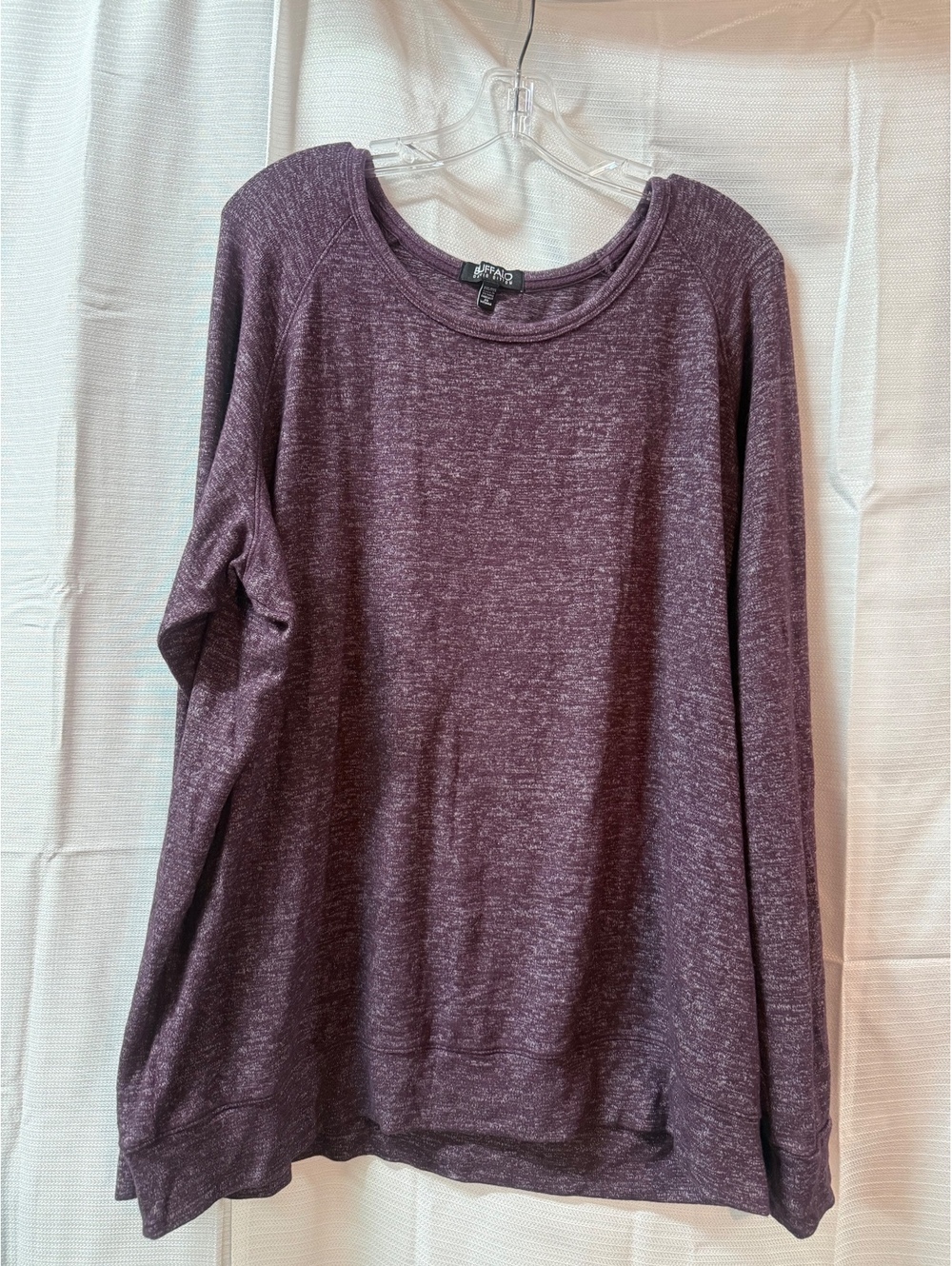Buffalo David Bitton Women’s XXL Pullover Sweatshirt Purple Heather